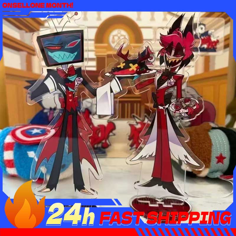 Model Kit Holder - 2pcs Hazbin Anime Peripherals Alastor Waiter