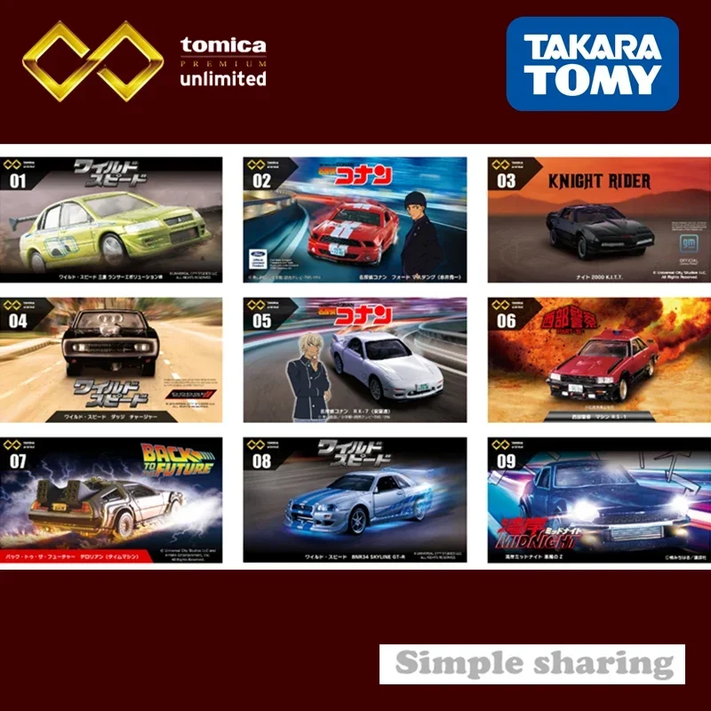Model Kit Aoshima - Takara Tomy Tomica Premium Unlimited Back
