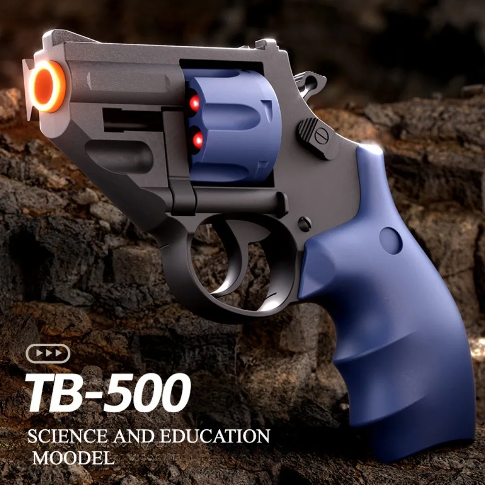 Model Kit Revolver - 9mm Revolver Guns Continuous Firing Launcher