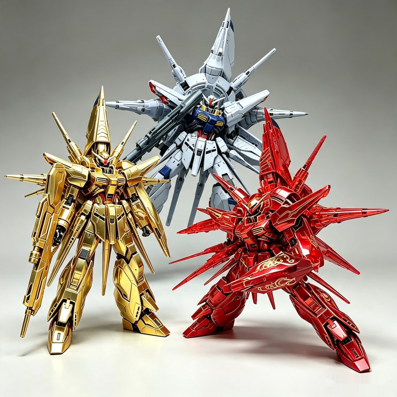 Model Kit Baki - Anime Assembly Mecha Model Kit MG