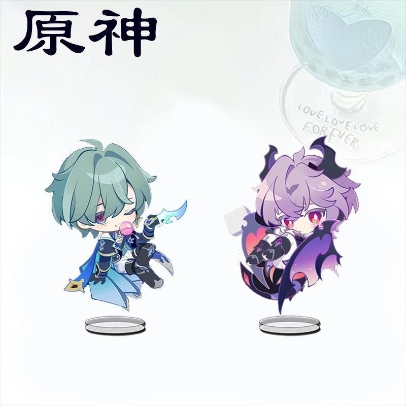 Model Kit Holder - Q-version Genshin Impact Lohen Durin Anime