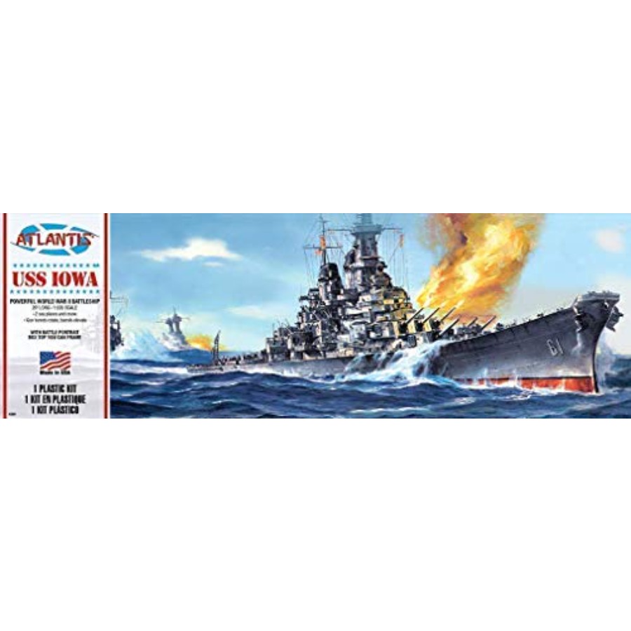 Plastic Model KIT USS Iowa - Model Kit Uss Iowa ulasan dan harga