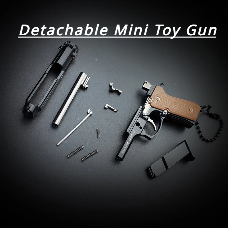1:3 M92 Alloy Toy Gun Model De - Model Kit Revolver ulasan dan harga