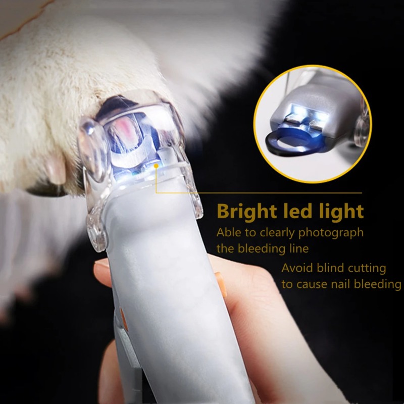 1PC Pet Nail Clipper with LED  - Model Kit Clipper ulasan dan harga