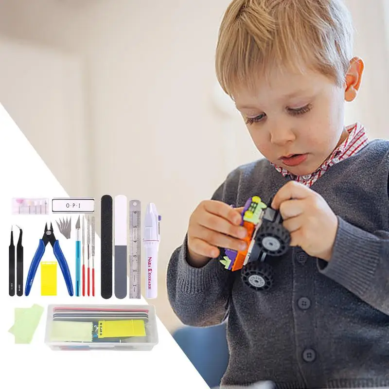 ‌24/9-Piece Miniature Tool Kit - Model Kit Clipper ulasan dan harga