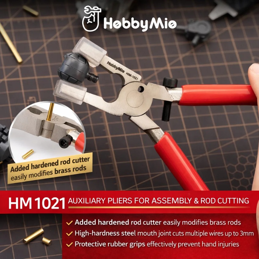 Hobby Mio Auxiliary Pliers & R - Model Kit Clipper ulasan dan harga