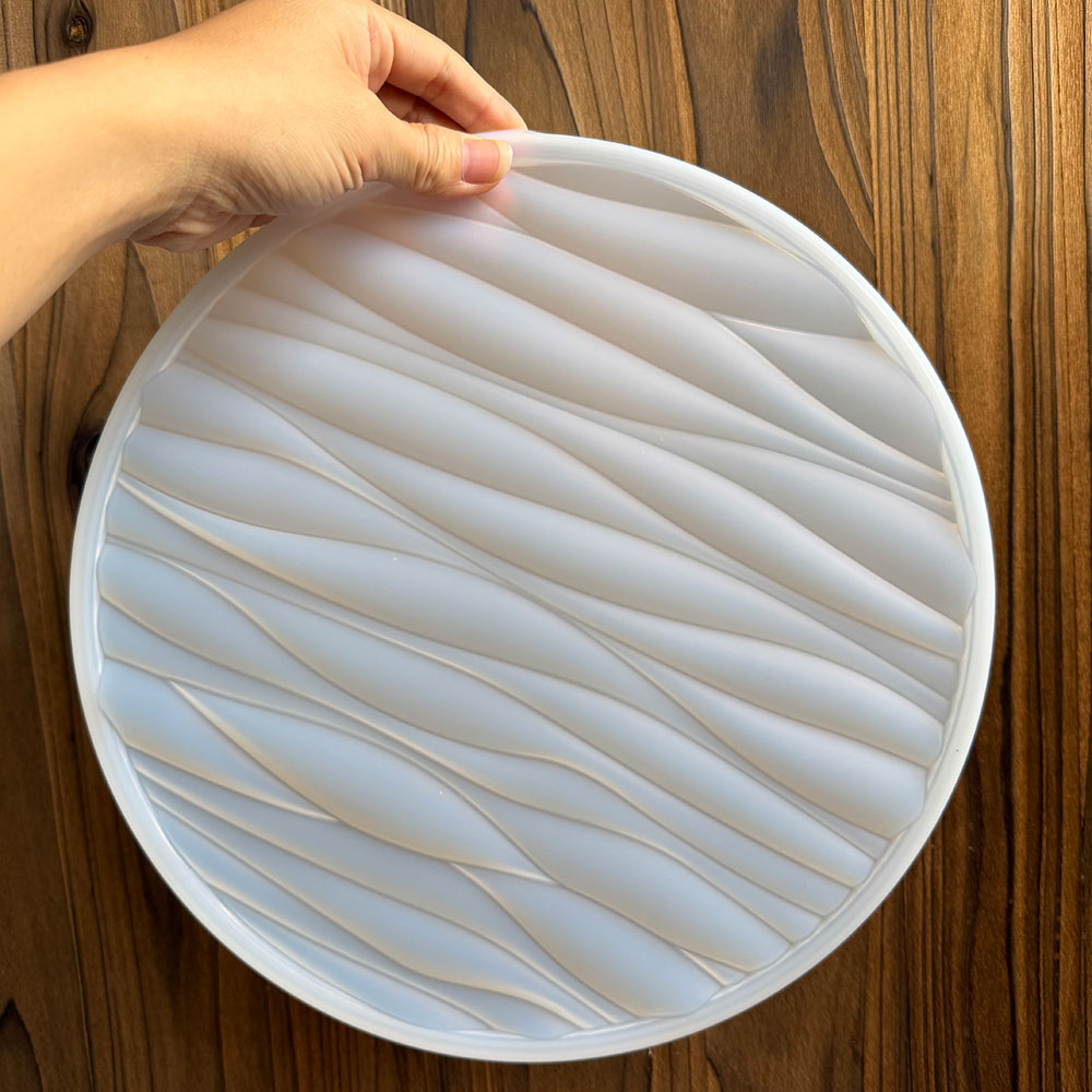 Large Round Tray Silicone Mold - Model Kit Resin ulasan dan harga