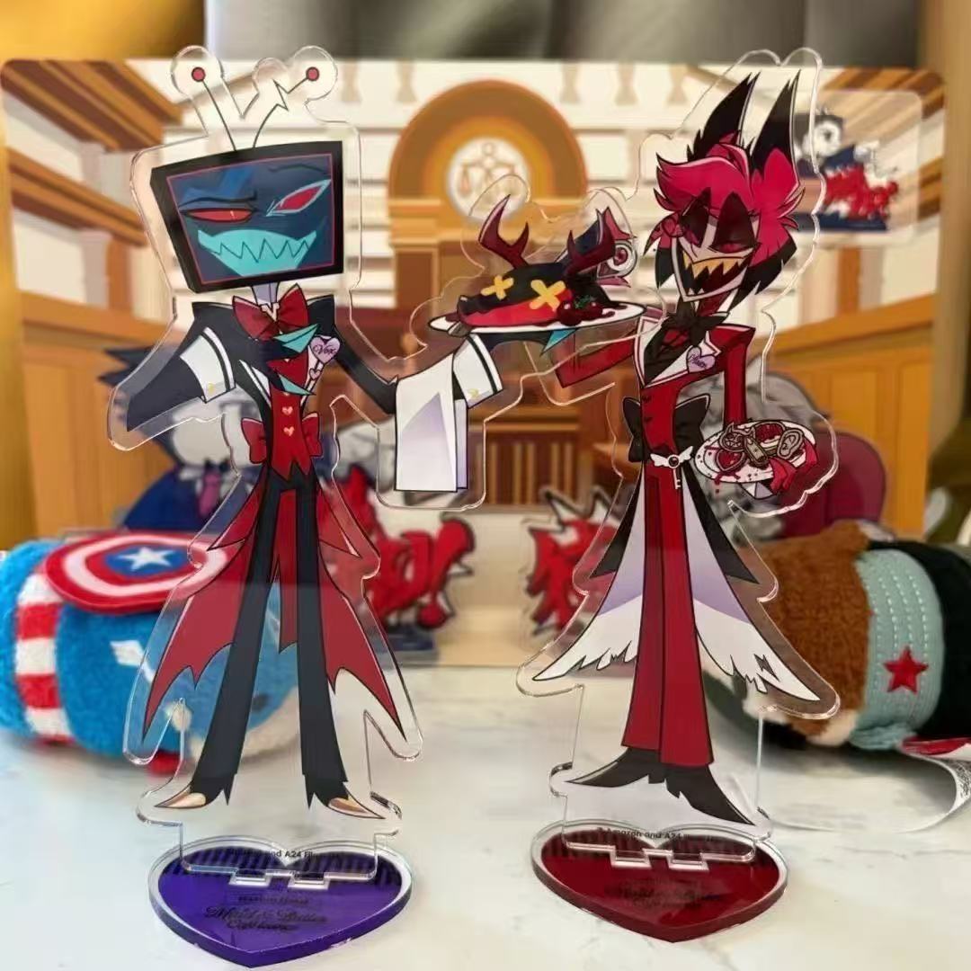 2pcs Hazbin Anime Peripherals  - Model Kit Holder ulasan dan harga