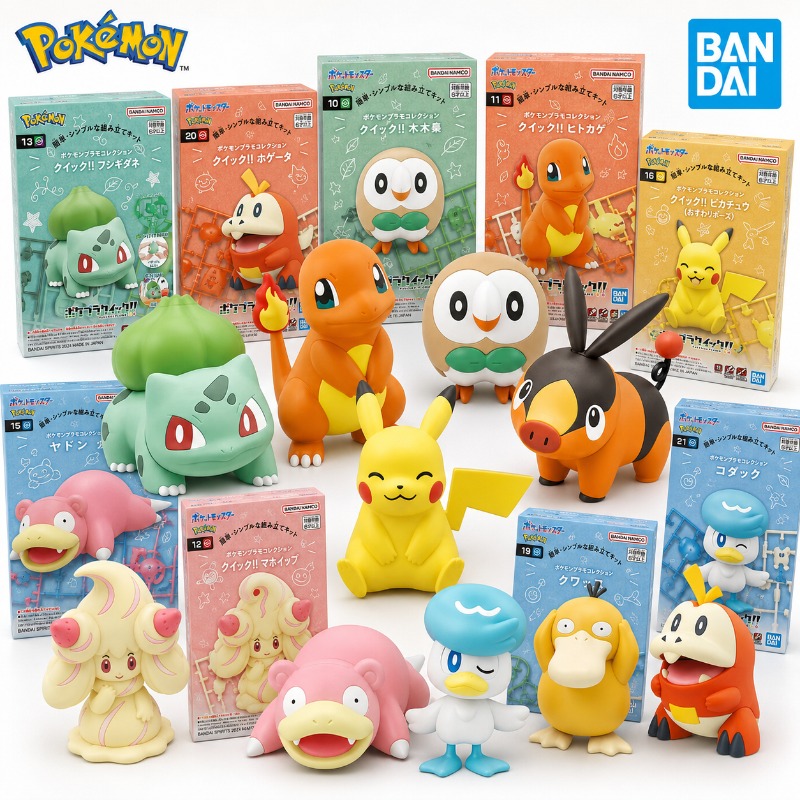 Bandai Pokemon Plamo Collectio - Model Kit Quick Charmander ulasan dan harga