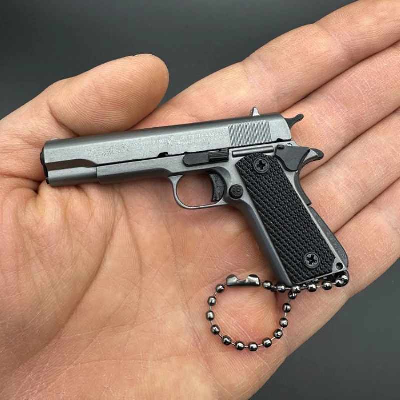 1:3 Metal Gold M1911 Colt Toy  - Model Kit Revolver ulasan dan harga