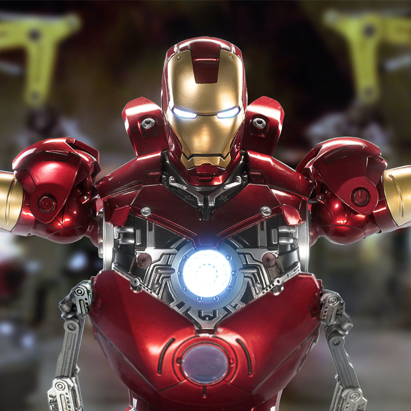 ZDTDS Original 1/5 36CM Iron M - Model Kit Iron Man ulasan dan harga