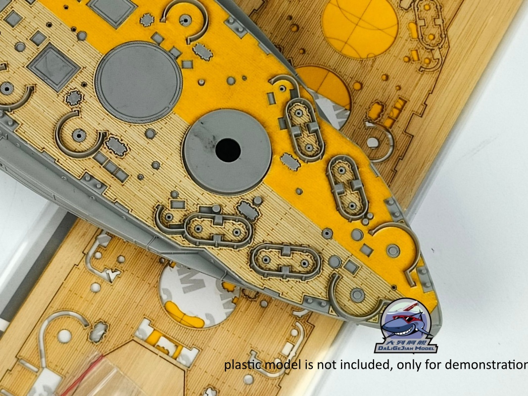 1/350 Scale Wooden Deck Maskin - Model Kit Uss Iowa ulasan dan harga