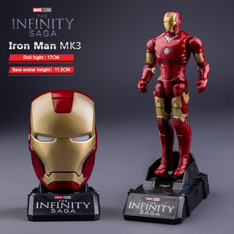 Marvel Iron Man SpiderMan Capt - Model Kit Iron Man ulasan dan harga