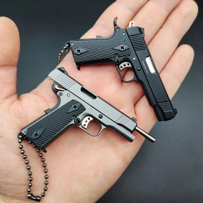 Mini 1:3 Scale 1911 Metal Mode - Model Kit Revolver ulasan dan harga