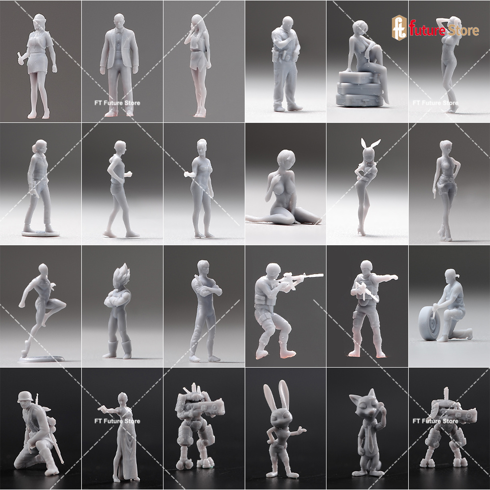 DIY Blind Box 5/10 Pcs/Set Unp - Model Kit Resin ulasan dan harga