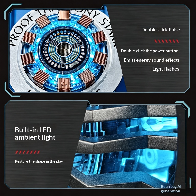 Creative Magnetic Wireless Cha - Model Kit Iron Man ulasan dan harga