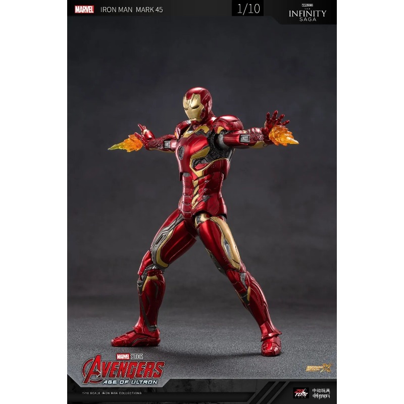 ZD TOYS Genuine  INFINITE ACTI - Model Kit Iron Man ulasan dan harga
