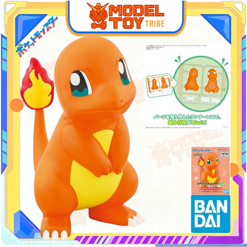 In-Stock Japan Bandai Original - Model Kit Quick Charmander ulasan dan harga