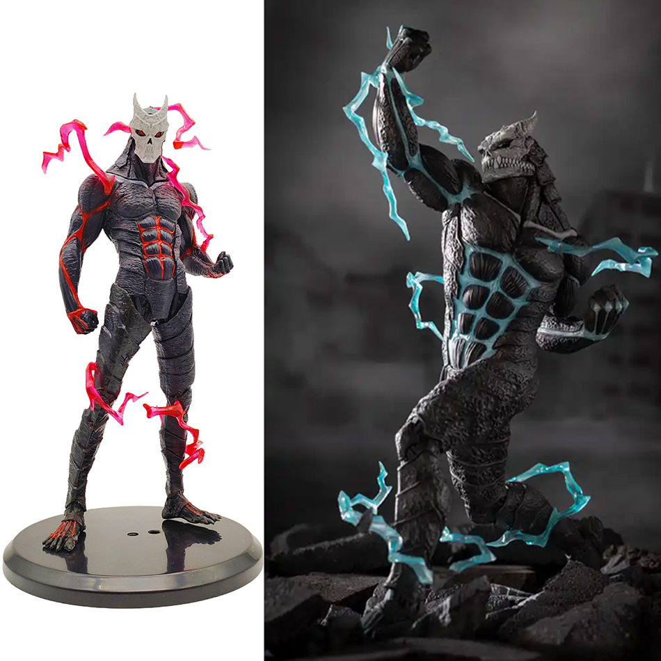 RED New Monster 8 Figure 21cm  - Model Kit Kaiju No 8 ulasan dan harga