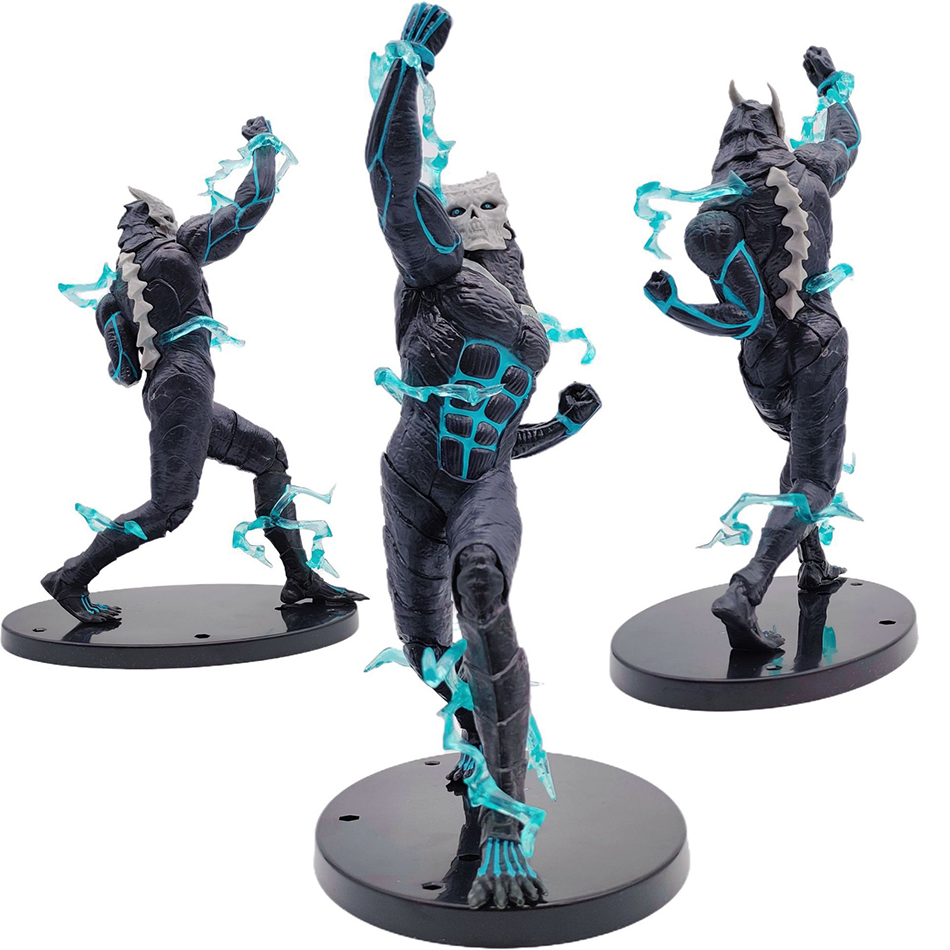 RED New Monster 8 Figure 21cm  - Model Kit Kaiju No 8 ulasan dan harga