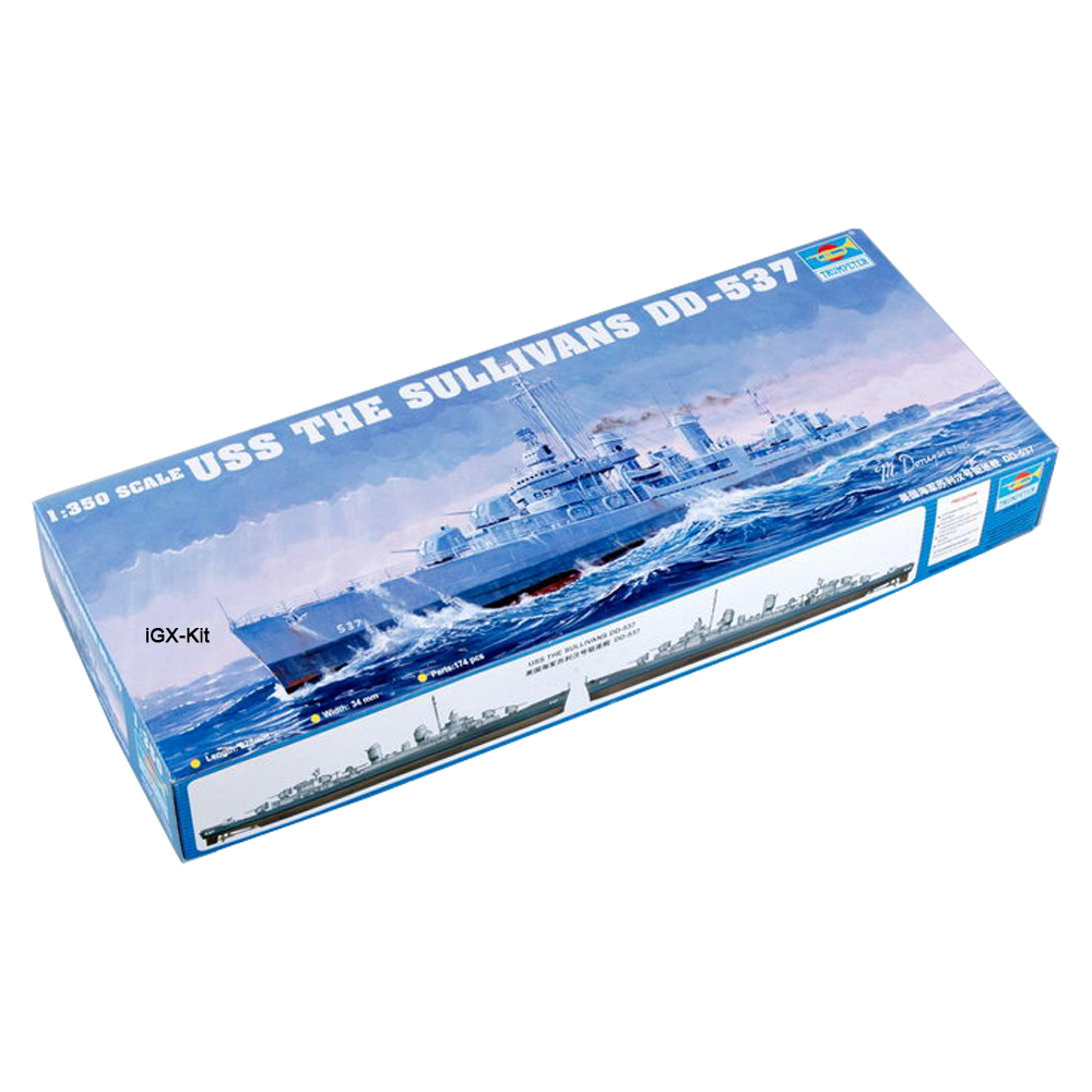 Trumpeter 05304 1/350 Scale US - Model Kit Uss Iowa ulasan dan harga
