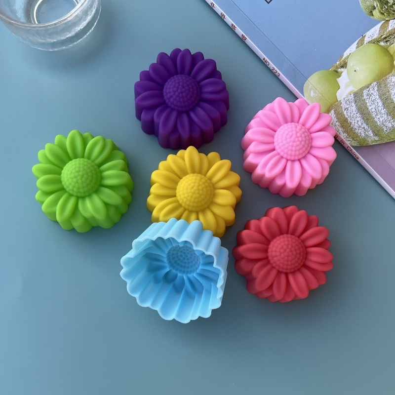 6 Pcs Set Non-Stick Flower Des - Model Kit For Beginners ulasan dan harga