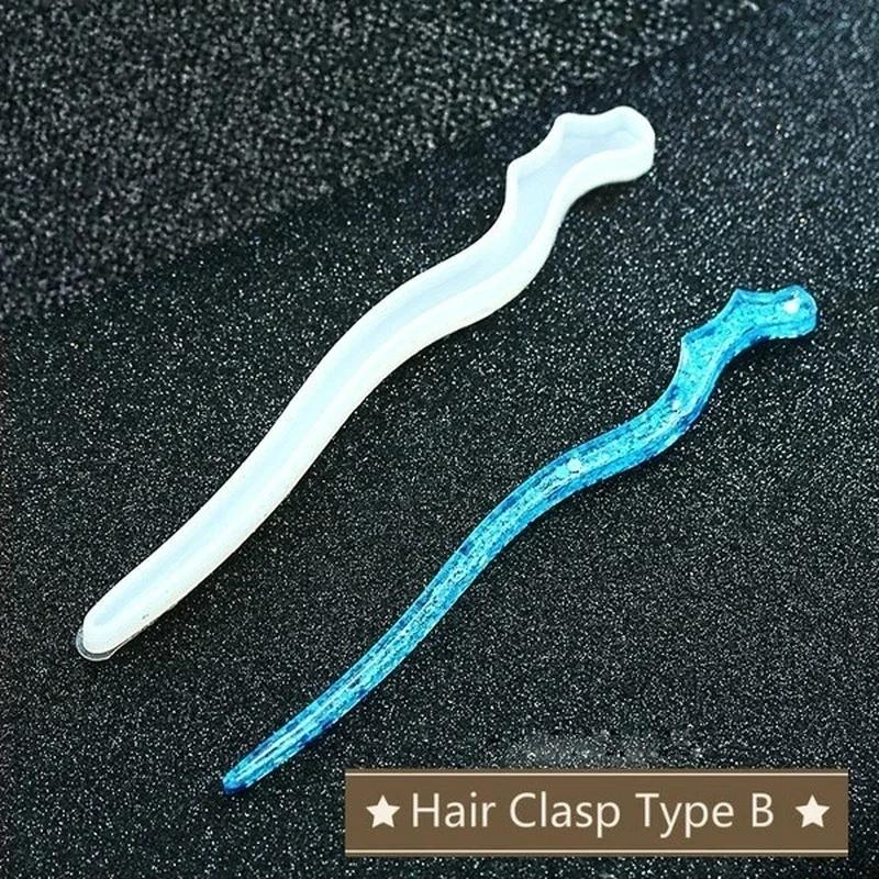 New Transparent Hairpin Silico - Model Kit Resin ulasan dan harga