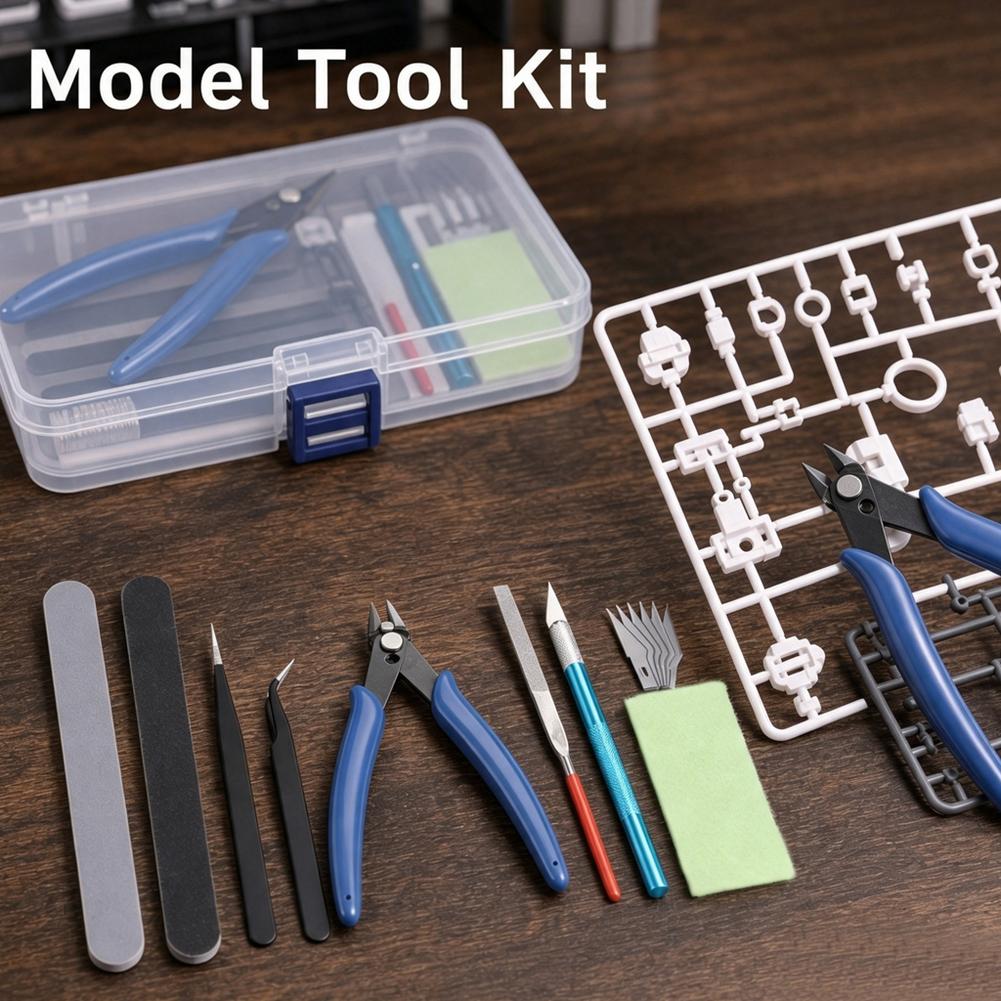 14-Piece Model Craft Tool Kit  - Model Kit Clipper ulasan dan harga