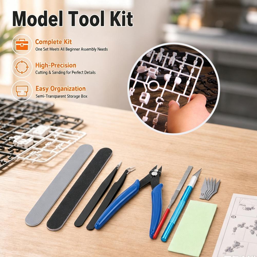 14-Piece Model Craft Tool Kit  - Model Kit Clipper ulasan dan harga