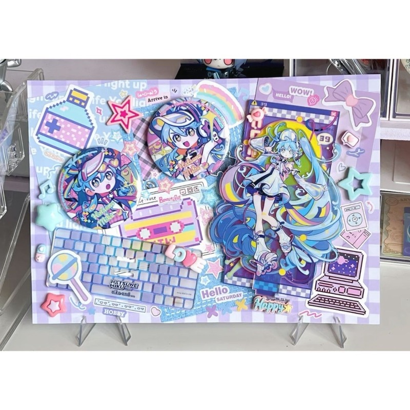 Hatsune Miku Acrylic Stand Fig - Model Kit Holder ulasan dan harga