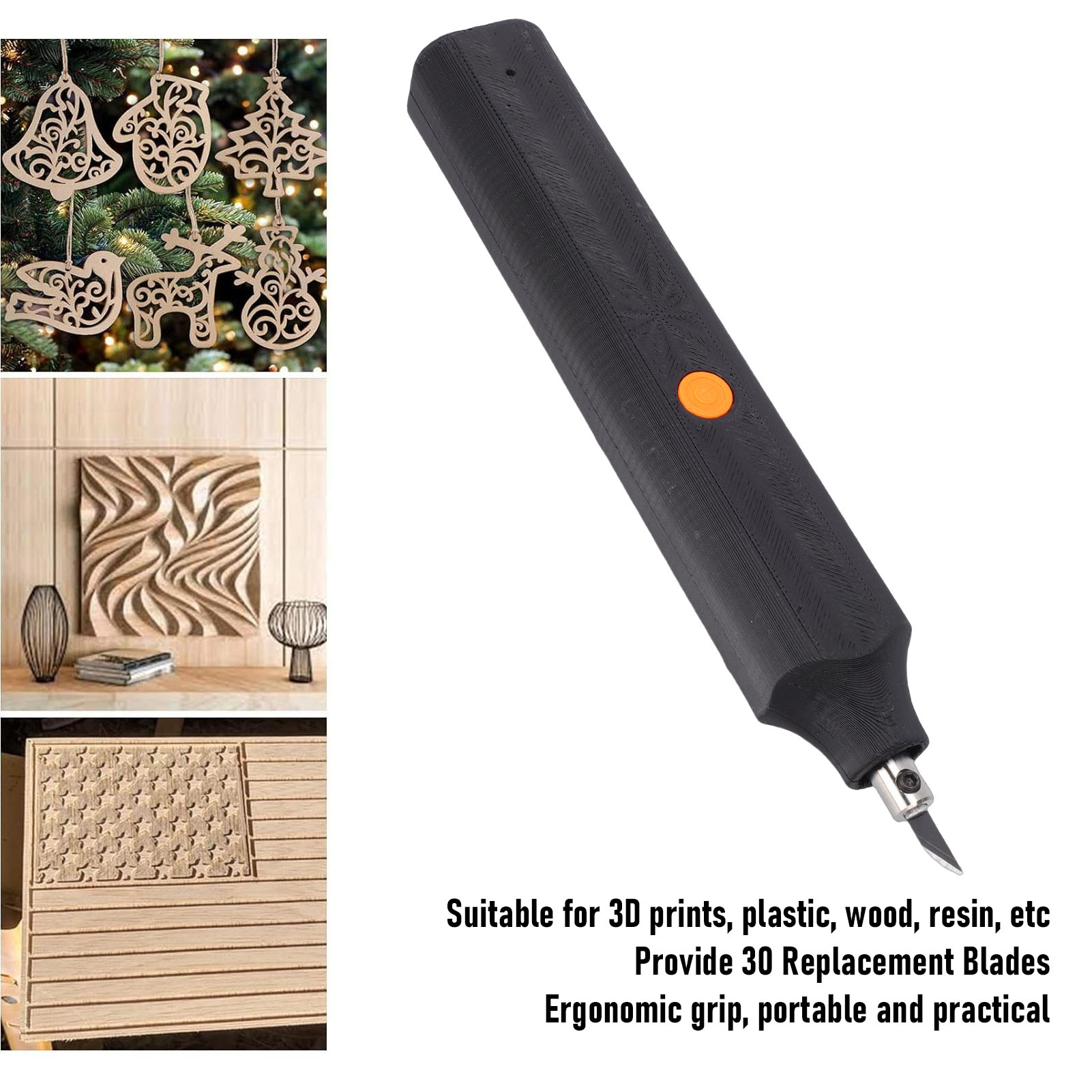 40kHz Ultrasonic Cutter with 3 - Model Kit Resin ulasan dan harga