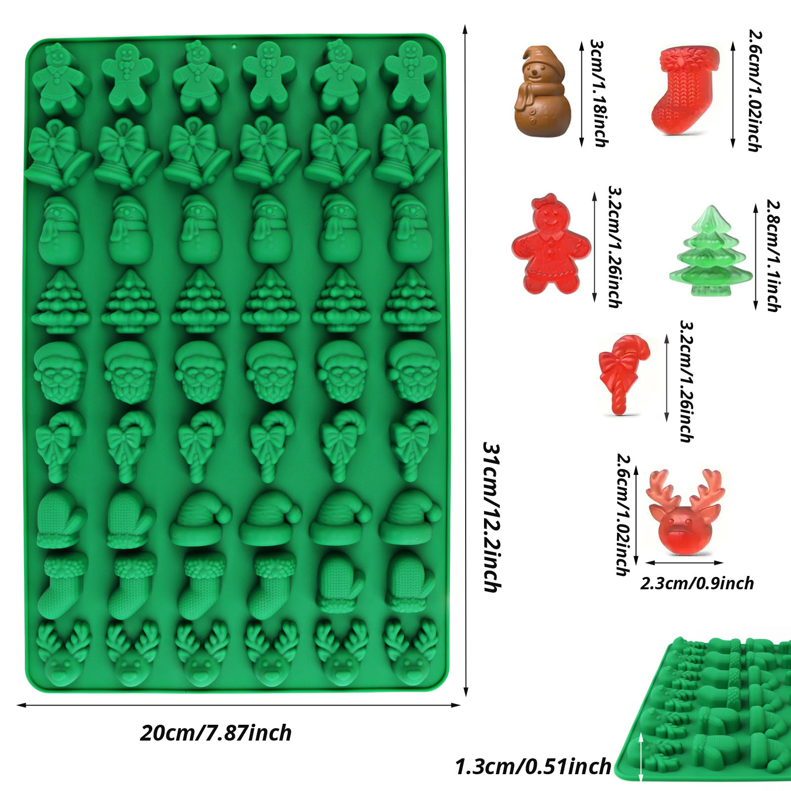 Four Types of Christmas-Themed - Model Kit For Beginners ulasan dan harga