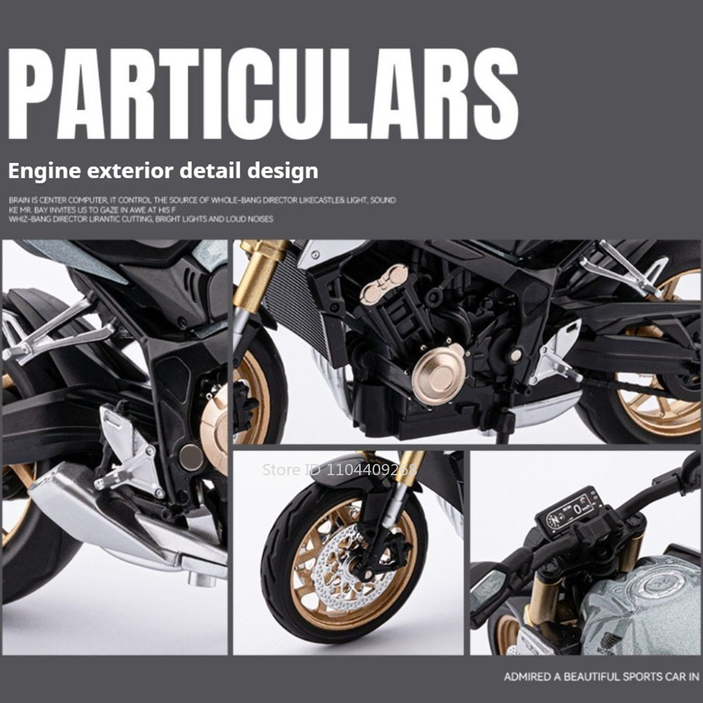 Scale 1:12 Honda CB650 HP4 Mot - Model Kit Aoshima ulasan dan harga