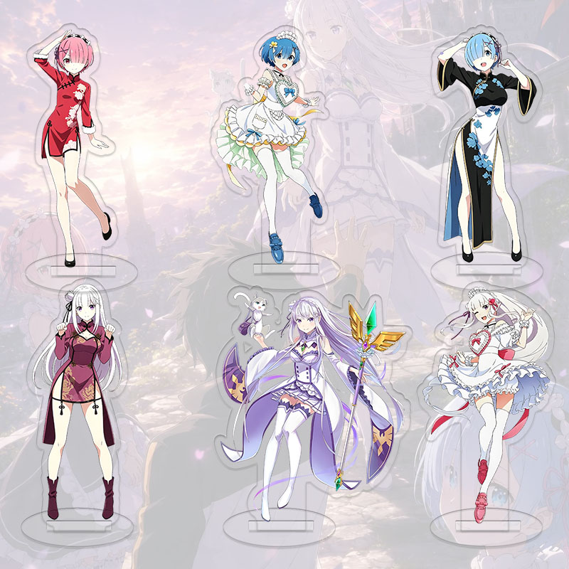 Re ZERO Acrylic Standee Starti - Model Kit Holder ulasan dan harga
