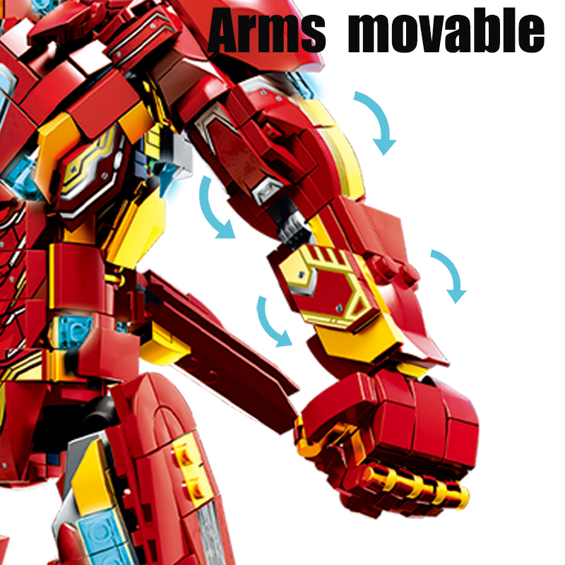 Superheroes Robot Blocks Actio - Model Kit Iron Man ulasan dan harga