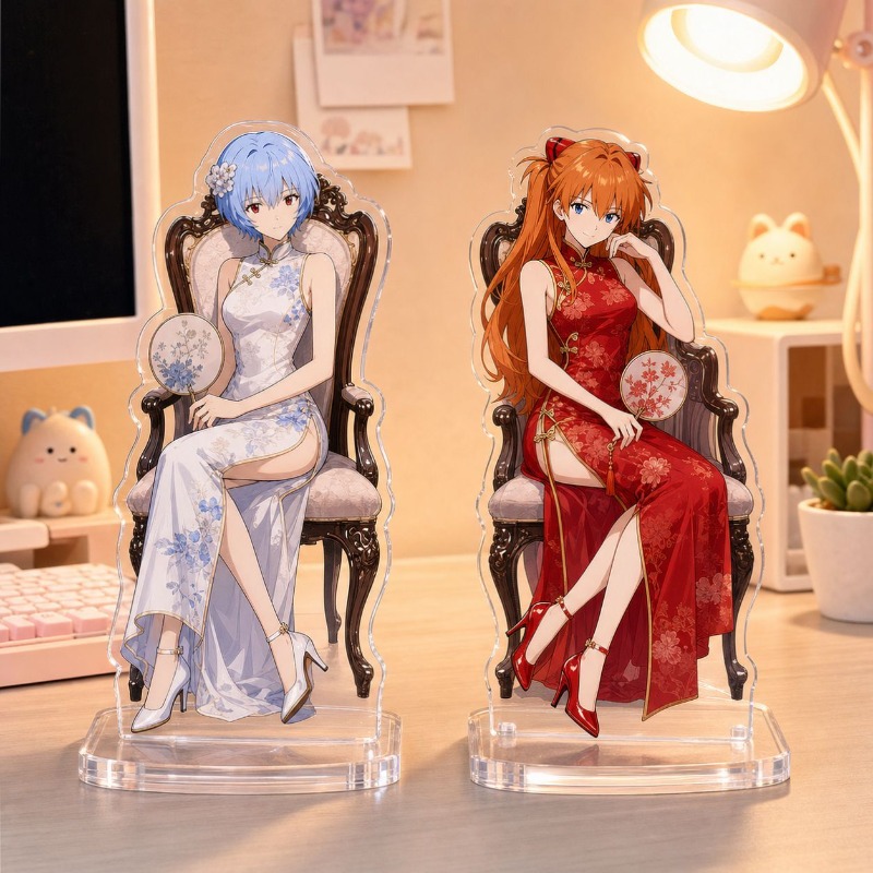 New EVA Acrylic Stand Figure A - Model Kit Holder ulasan dan harga