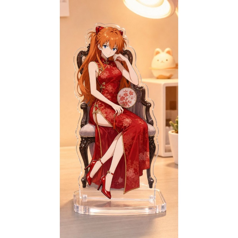 New EVA Acrylic Stand Figure A - Model Kit Holder ulasan dan harga