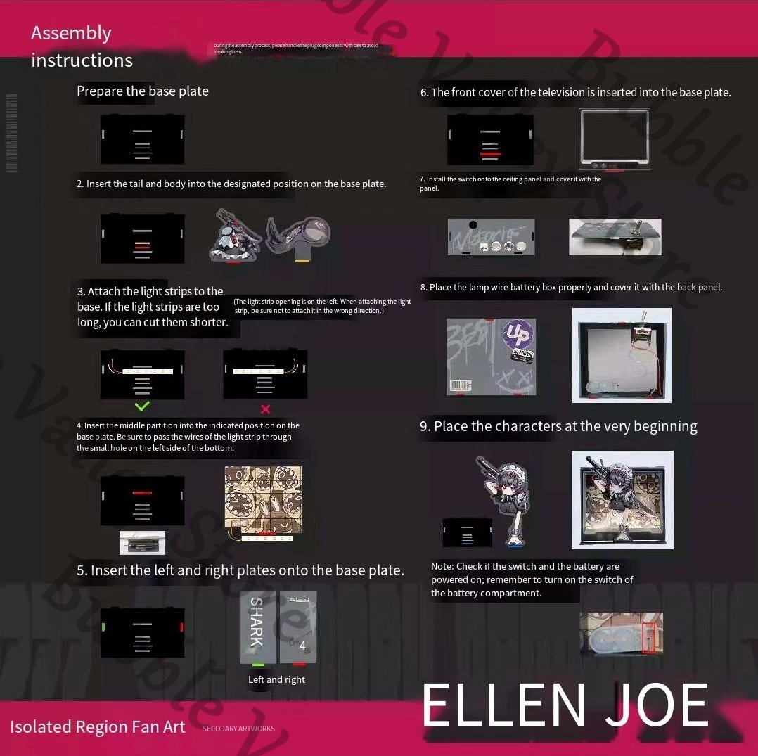Anime Zenless Zone Zero Ellen  - Model Kit Zero ulasan dan harga